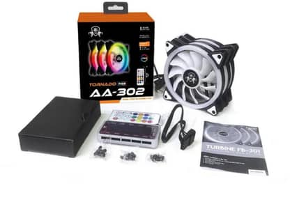 AA TIGER A302 | 3 FANS KIT WITH REMOTE & CONTROLLER