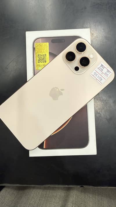 IPhone 16 Pro Max 256gb PTA Approved Battery 98 %