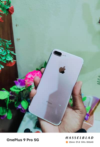 I phone 7plus 256gb PTA APPROVED  82 Battery