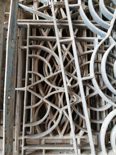 Decorative Metal Security Grills and Construction Materials