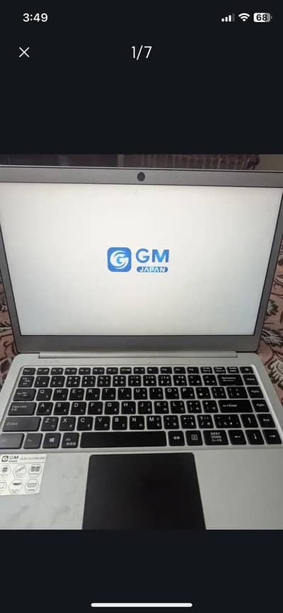 GM laptop made in japan 10/10 slim