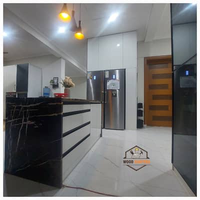 Wardrobe / Media wall /Kitchen Cabinets/Wooden Floor /wood work