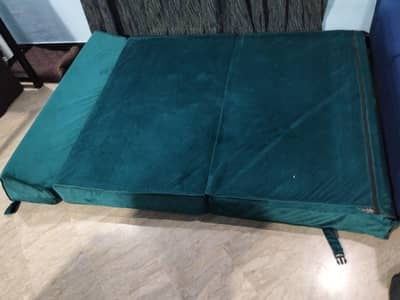 Used Sofa bed for sale - velvet
