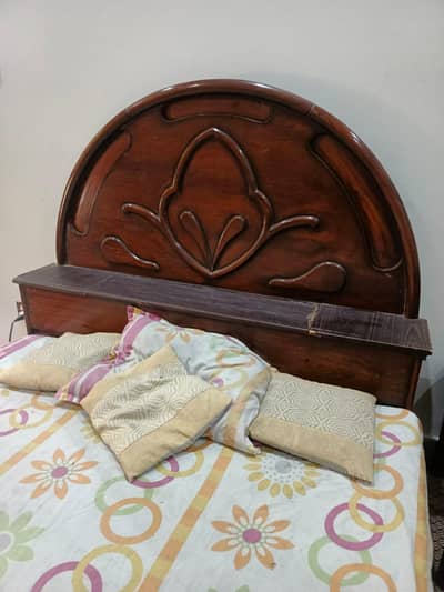 Bed and dressing table