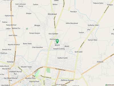 Commercial Plot Sized 42 Marla Is Available For sale In Bharath