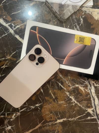 iPhone 16 Pro Max -  256GB - Official PTA Approved - 100%Health