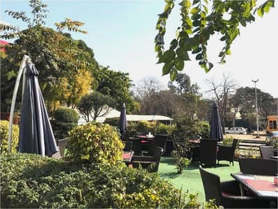 Ground Floor 1200-SQF Plus Outdoor Dining Commercial Space Available for Rent in the Hear of F-7, Markaz