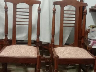 sheesham wood 4 chairs
