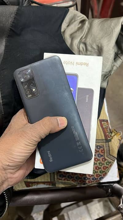 Redmi Note 11 good conditon 8GB 128GB Complete saman All ok