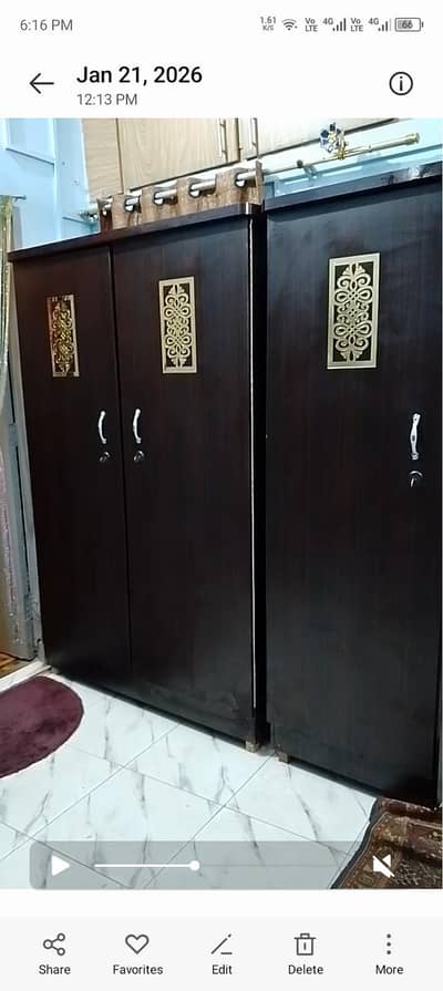 3 door wardrobes argent Sall