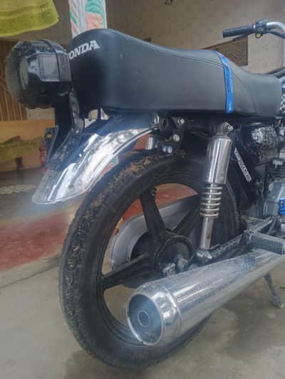 HONDA CG125 2008 MODEL WITH STAR SHAPE ALLOY RIM 2 TAKI TAPY SET 