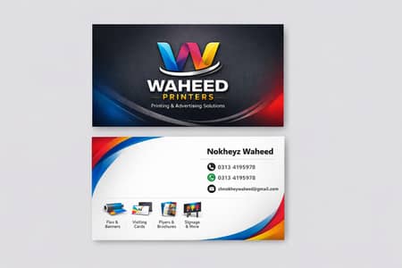 Waheed Printers  Best Printing & Advertising Services in Town