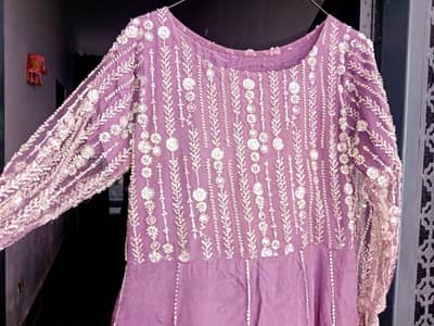 purple long maxi new