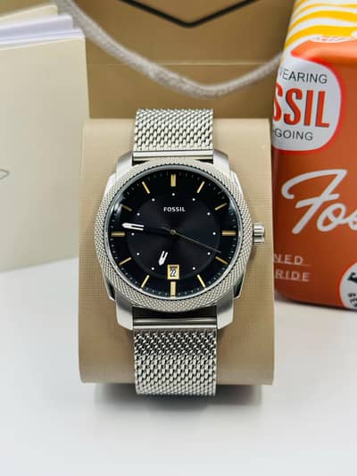 fossil original watch stainless steel
