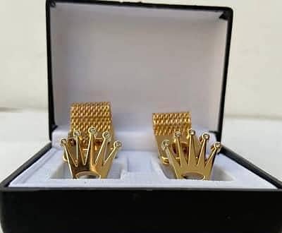 Men's Stylish Steel Cufflinks