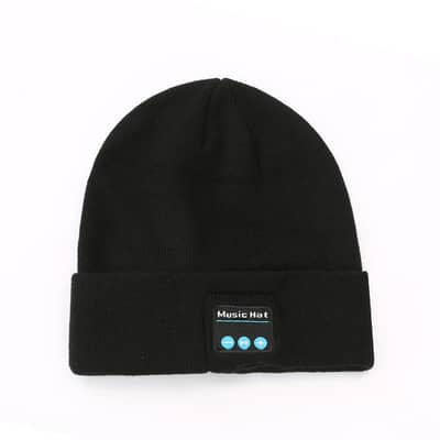 Manufacturing wholesale cross border exclusive knitted hat music v5.0