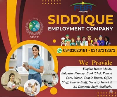 Maids | House Maids | Home Chef | Cook | Helper | Domestic Maids Staff