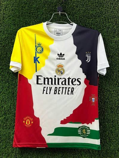 Ronaldo all clubs and country mix shirt!
