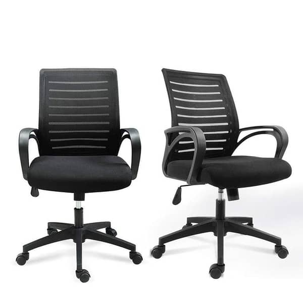 Office Revolving Chair – Ergonomic, Adjustable Office, Home or Study Chair (Boss Model) with Headrest