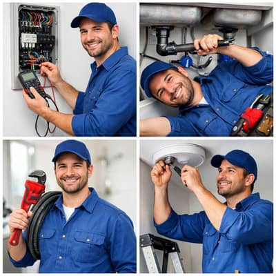Electrician or plumber