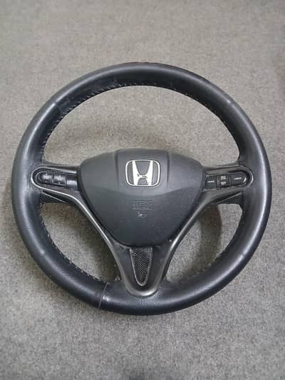 reborn sterring with air bag and multimedia