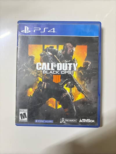 Call of duty 4 and Call of duty world war 2