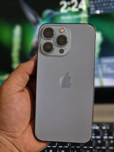 I phone 13 pro 10 by 10 condition dual sim pta approved 256 gb 97 bett
