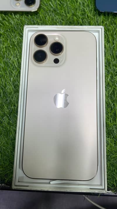 iphone 16 pro max 256gb desert complete box