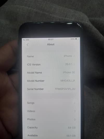 iPhone se 2020 ios26.0. 1