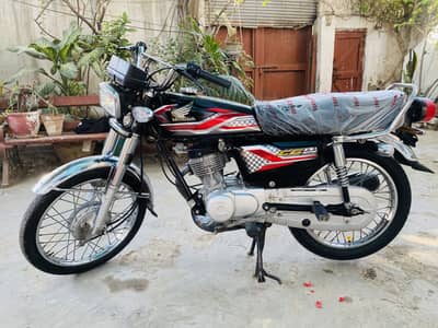 Honda CG 125 2024 model unregistered
