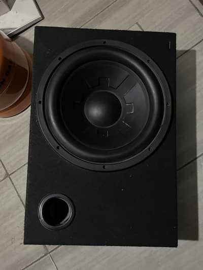 12” Inch sub + ADS 4 channel amplifier HIGHPOWER