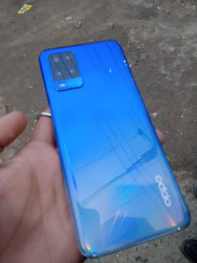 Oppo a54 4 128 box bhi sath ha