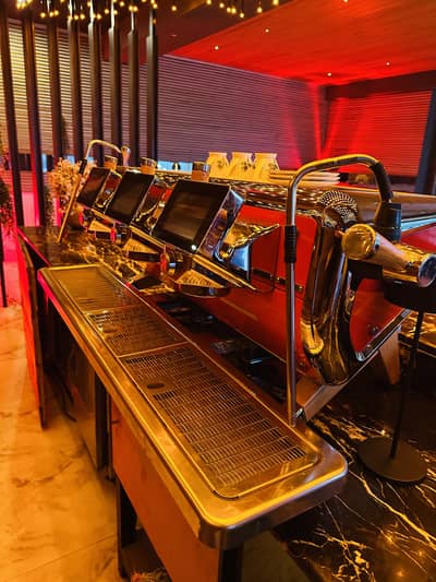 Astoria Storm 4000 SAEP – 3 Group Commercial Coffee Machine (Red)