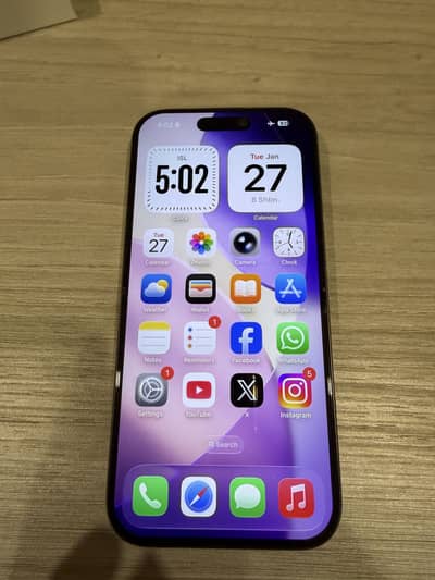 iPhone 16 Pro Physical+E-Sim Factory Unlocked 128GB Non-PTA