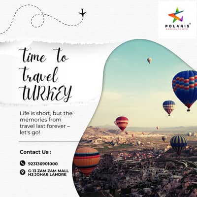 Turkey Tourist / Visit Visa from Pakistan – 15 to 20 Days Process
