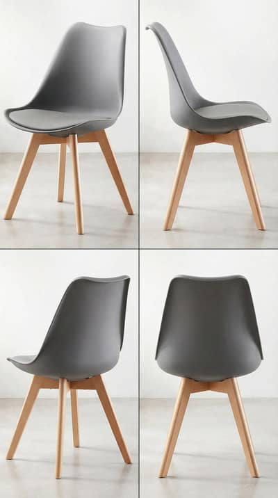 Modern Round Back Plastic Chair