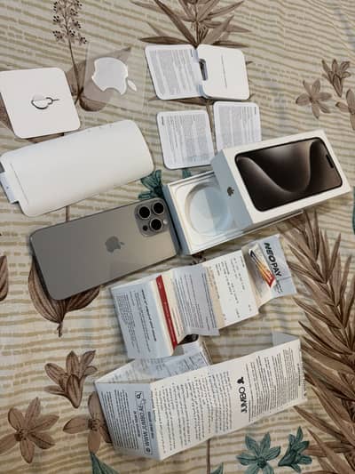 IPHONE 15 Pro max 256 PTA Approved