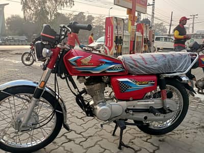 Honda 125 brand new condition model 2024