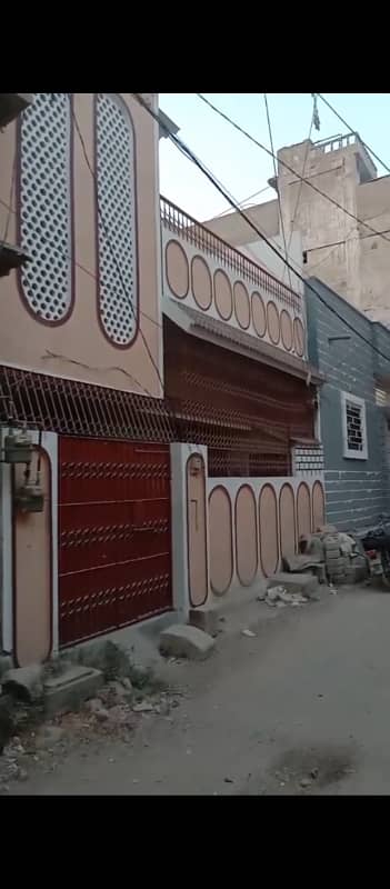 SECTOR -03 GROUND PLUS TWO BED LOUNGE ON FIRST FLOOR* FIRST ROW FROM MAIN ROAD NORTH KARACHI