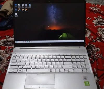 HP i7-10th Gen + 16GB RAM + 512GB SSD + NVIDIA GeForce 2GB Graphics