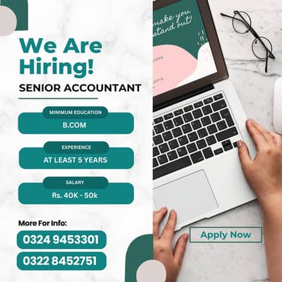 NEED ACCOUNTANT FOR ELECTRONICS COMPANY 5 YEAR EXPERIENCE