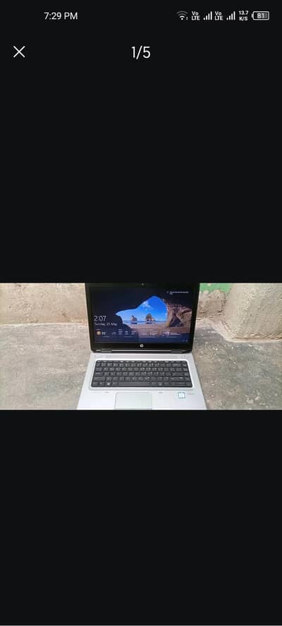 hp laptop i5 7gen