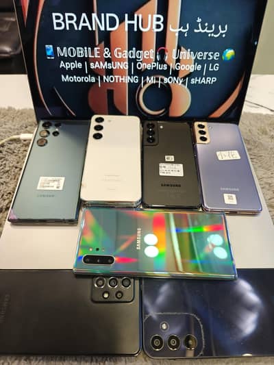Samsung GalaxyS22u/S23/S22/S21/Note10+/A15 & A52 Limited New Stock