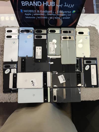 Google Pixel 8 Pro/8/7 Pro/7/7a & 6 Brand New Original Stock