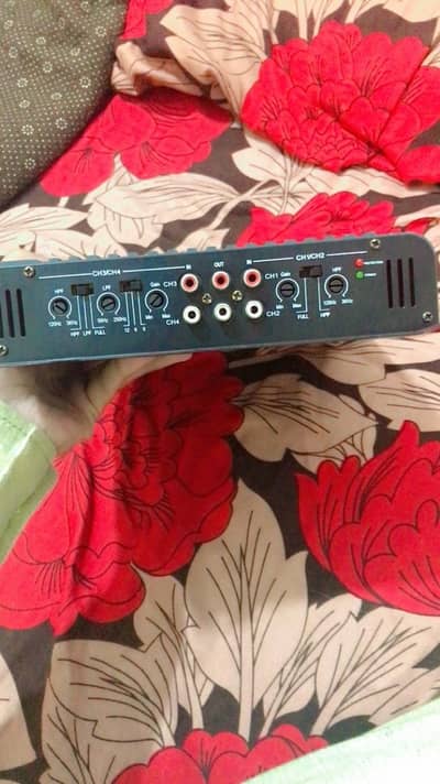 Pioneer amplifier and woofer