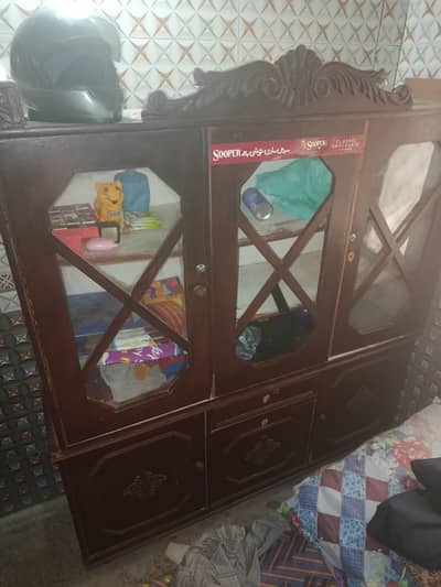 bed dressing & side tables with storage box. . . showcase . . . washing