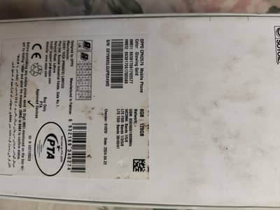 oppo A38 6/128 with box charger