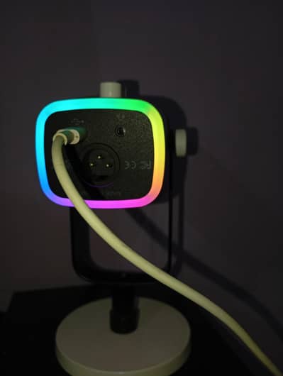 Fifine Am8 USB/XLR Dynamic Microphone with RGB