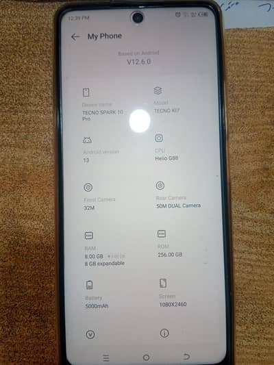 Tecno spark 10 pro 8/256
