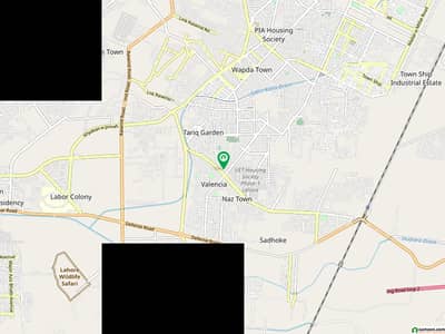 20 Marla Residential Plot Available For Sale in Valencia Town Lahore.